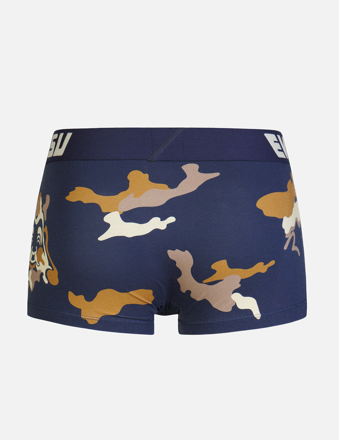 2-Pack Camouflage Print Men's Underwear - Soft Breathable Boxer Briefs for Outdoor Activities & Everyday Comfort