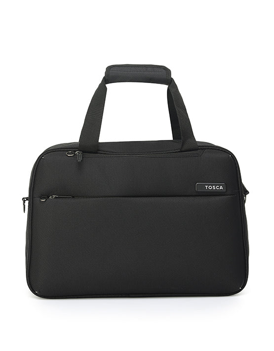 Tosca SO LITE TOTE A Onboard Tote Bag - Lightweight Black Carryall for Travel, Work & Daily Use | Perfect for Commuting, Shopping & Gym Essentials