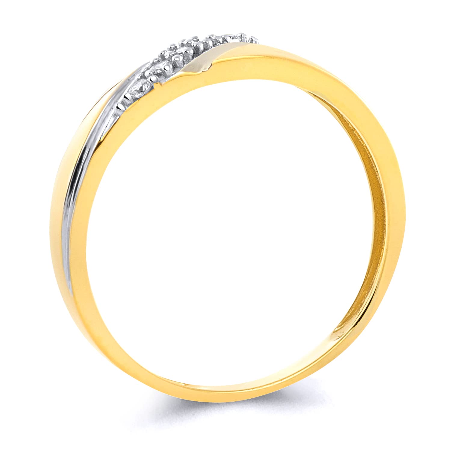 14K Yellow Gold Men's Wedding Band Ring - Size 11 - Classic Comfort Fit for Engagement, Anniversary & Everyday Wear
