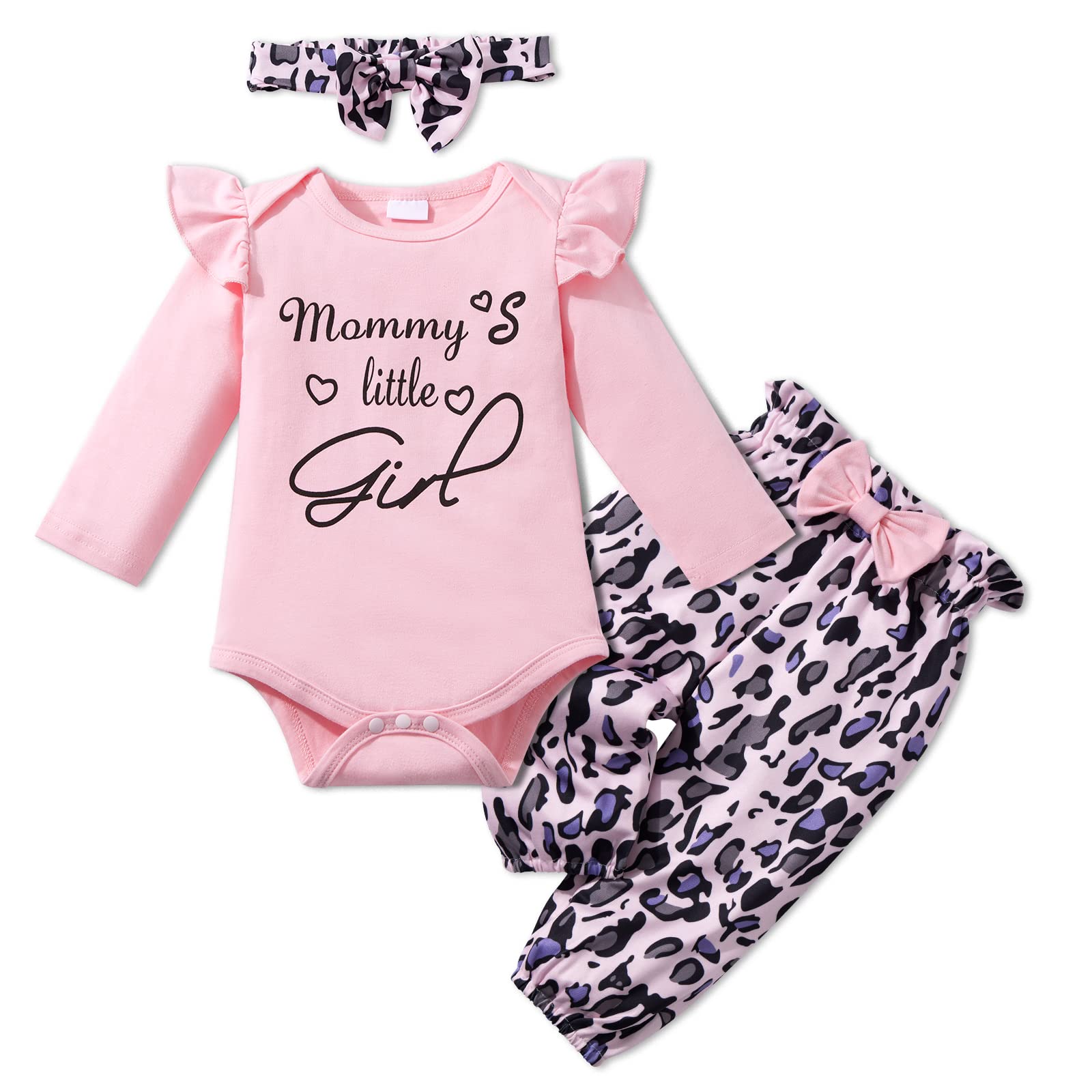 Newborn Baby Girl Clothes Set - Floral Romper & Headband Outfit 0-12 Months | Soft Infant Outfits for Photoshoots, Parties & Daily Wear
