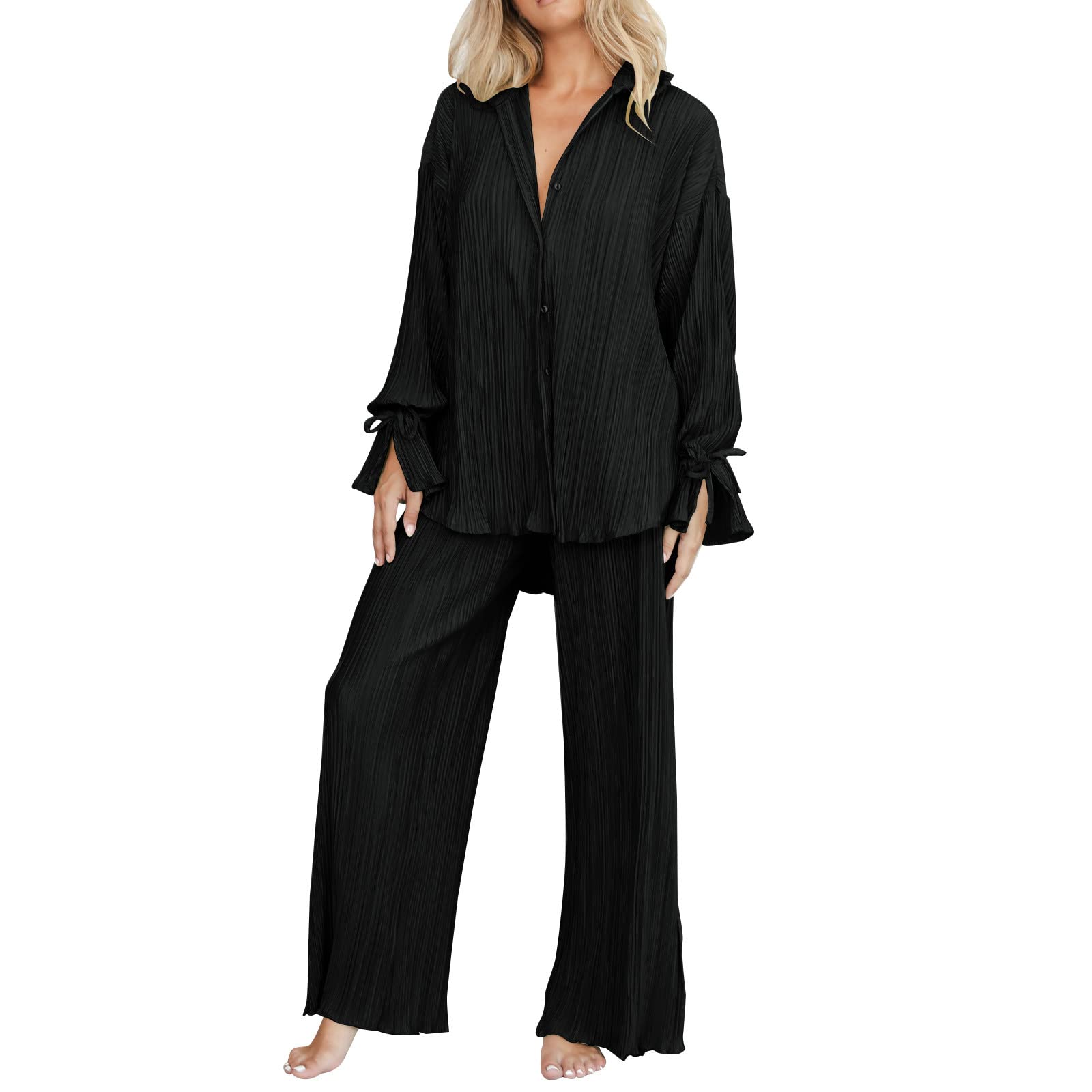 Women's Two Piece Matching Sets - Sexy Tracksuit Activewear with Short Sleeve Top & Bottoms | White Outfits for Party, Gym, Date Night & Casual Wear