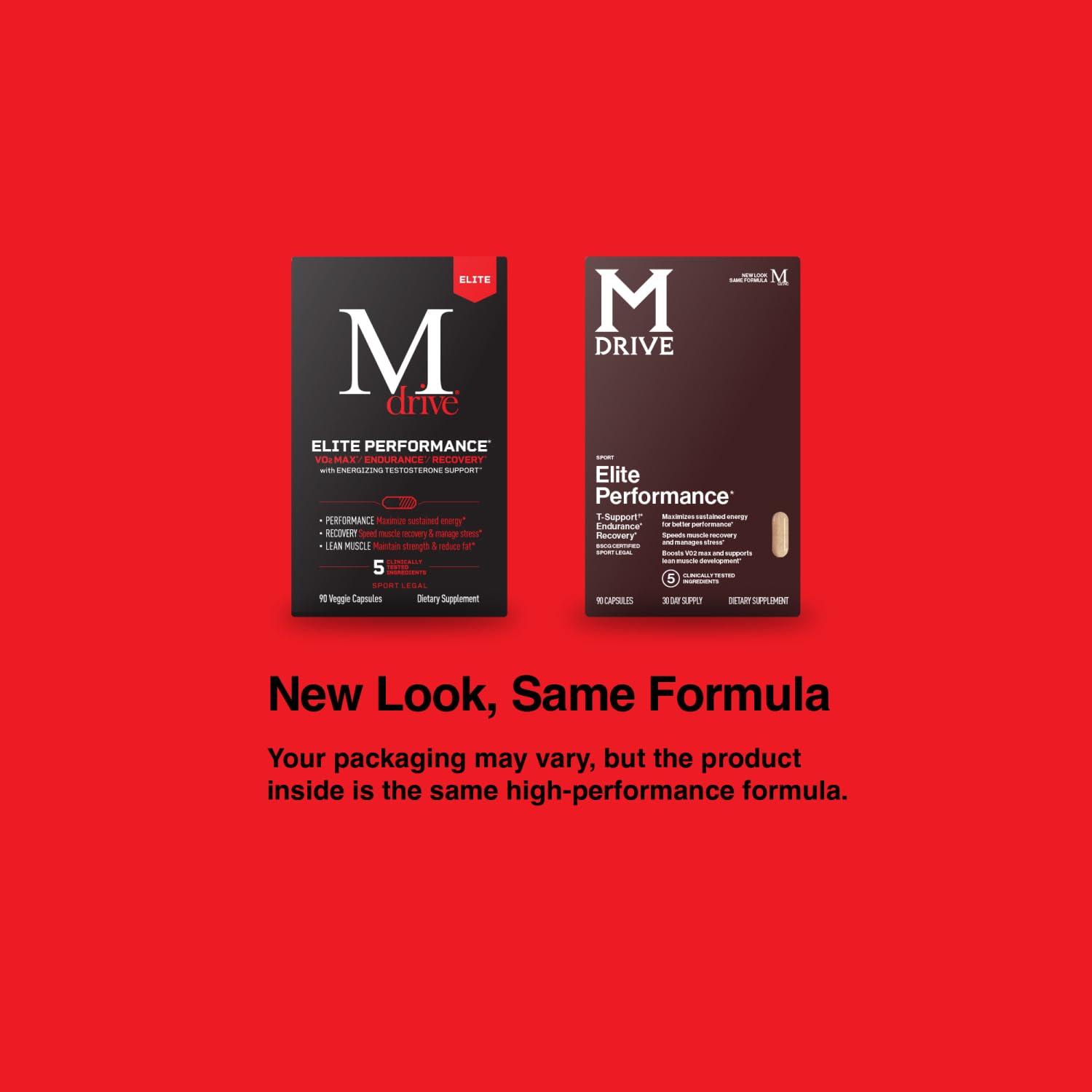Mdrive Elite Natural Energizing Booster - Daily Nutrition & Protein Powder for Immune Health, Energy, Stress Relief, Cardio, VO2Max, Lean Muscle, Digestion & Recovery | Perfect for Athletes, Fitness Enthusiasts & Busy Professionals