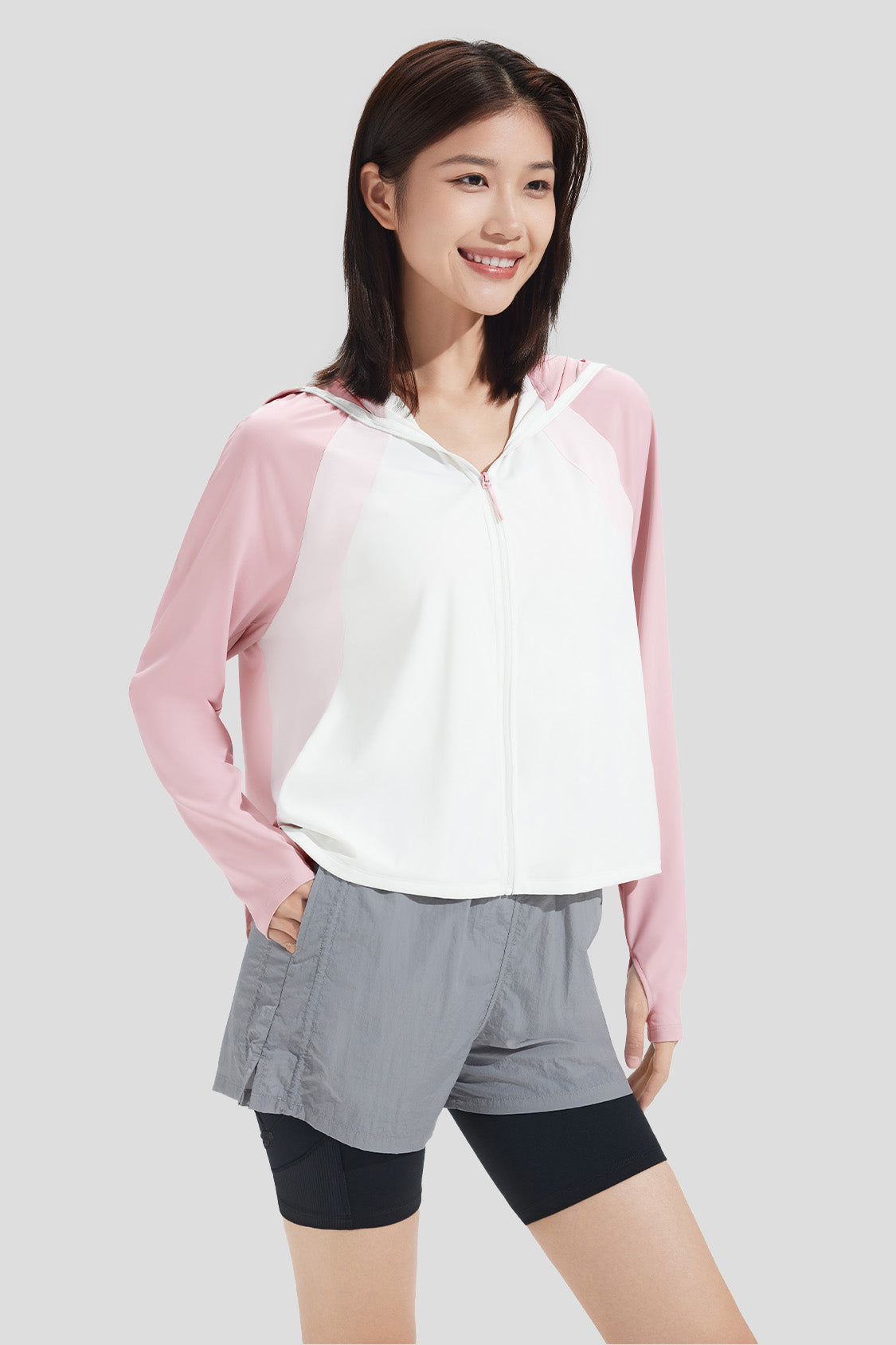 Icey Wind Women's Cooling Jacket UPF50+ Sun Protection - Lightweight Breathable Outdoor Sports & Summer Travel Wear