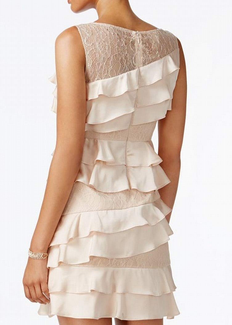 Adrianna Papell Women's Classic Elegant Evening Dress for Prom, Wedding & Special Occasions