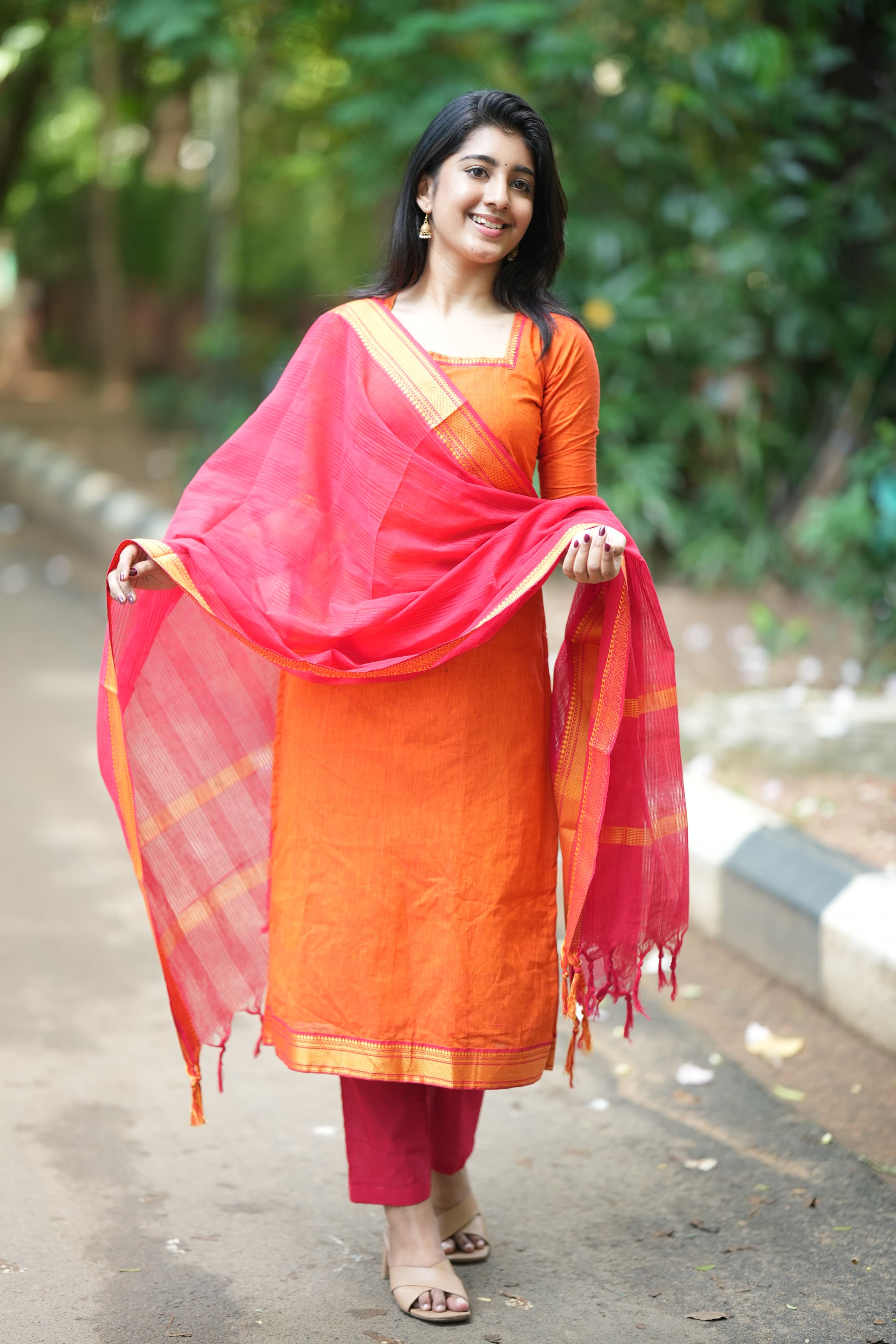 DD613 Agalya Pure Cotton Kurti for Women - Comfortable & Stylish Indian Tunic Top for Casual Wear, Office & Festive Occasions