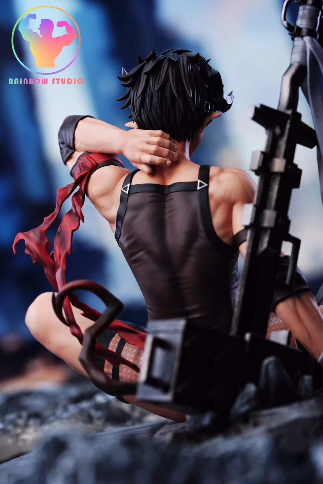 Rainbow Studio Arknights Odda Action Figure - Official Tomorrow Arknights Collectible for Fans | Perfect for Display, Gaming Setups & Anime Collections