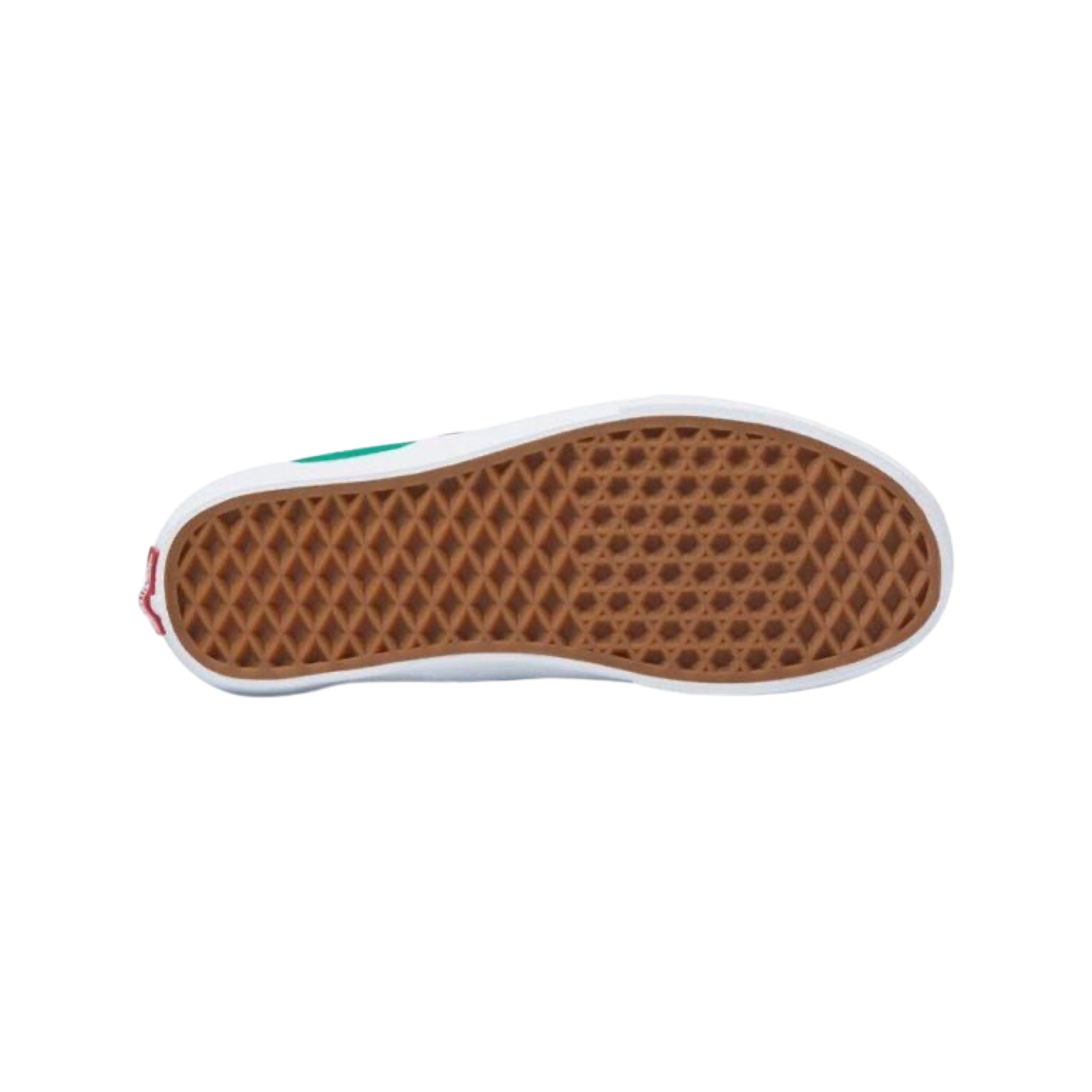 Vans Classic Slip-On Checkerboard Sneakers in Pepper Green & True White | Comfortable Casual Shoes for Skateboarding, Streetwear & Everyday Wear
