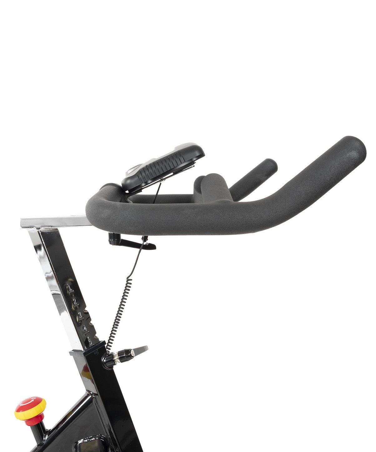 Sierra Spin Bike - Indoor Cycling Exercise Bike for Home Gym, Cardio Workout Equipment with LCD Monitor & Adjustable Resistance - Perfect for Home Fitness, Weight Loss & Cycling Training