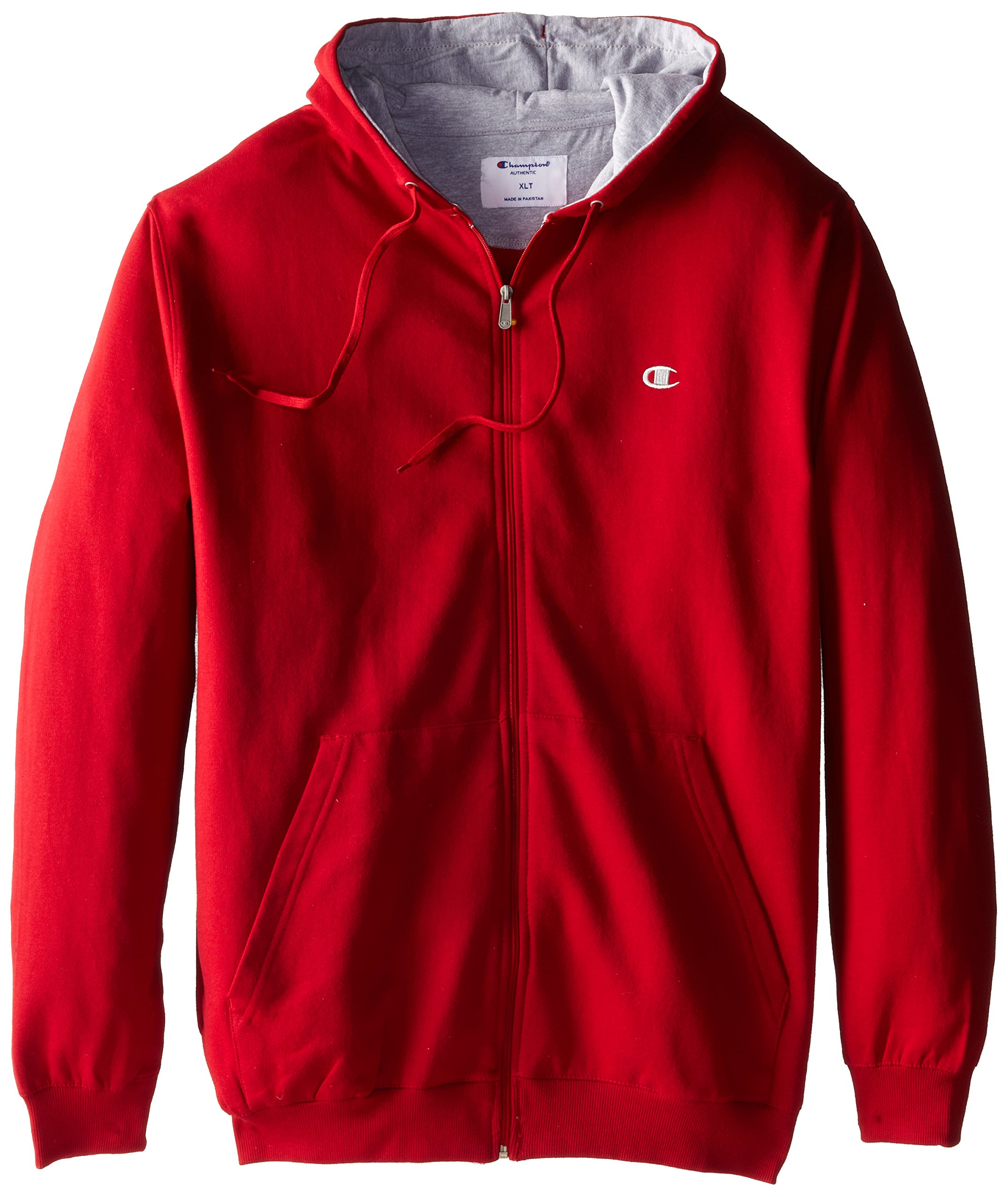 Champion Men's Big & Tall Full Zip Hoodie - Comfortable Heavyweight Fleece Sweatshirt for Casual Wear, Gym & Outdoor Activities