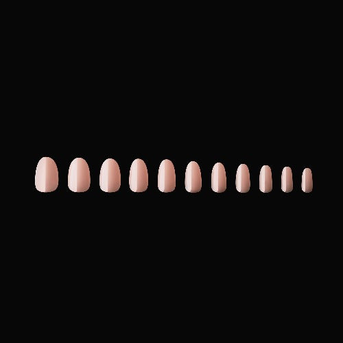 Apres Gel X Neutrals Margot Natural Nail Tips 150pc - Short Round Shape for DIY Manicures & Professional Nail Salons | Perfect for French Manicures, Weddings & Everyday Wear