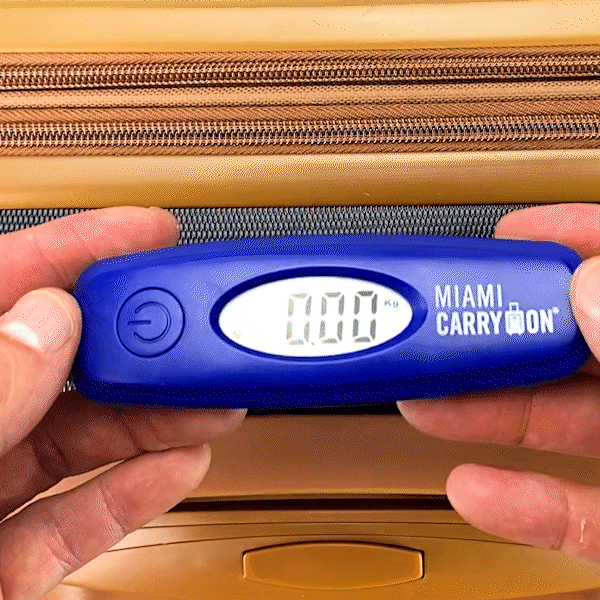 Digital Luggage Scale with Stainless Steel Hook - Portable Handheld Electronic Scale for Travel, Suitcases & Shipping - Perfect for Airports, Hotels & Business Trips