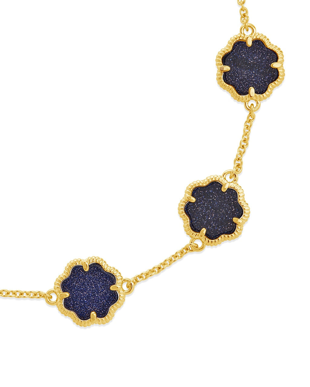 Rose Petal Station Bracelet for Women - Dainty Floral Charm Adjustable Bangle for Everyday Wear, Gift for Her, Wedding, Anniversary & Special Occasions