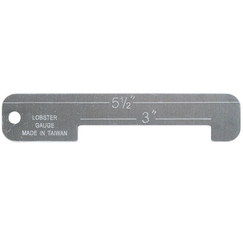 Premium Aluminum Lobster Gauge - Accurate Measuring Tool for Seafood Sizing - Perfect for Commercial Fishing, Restaurants, and Home Cooking