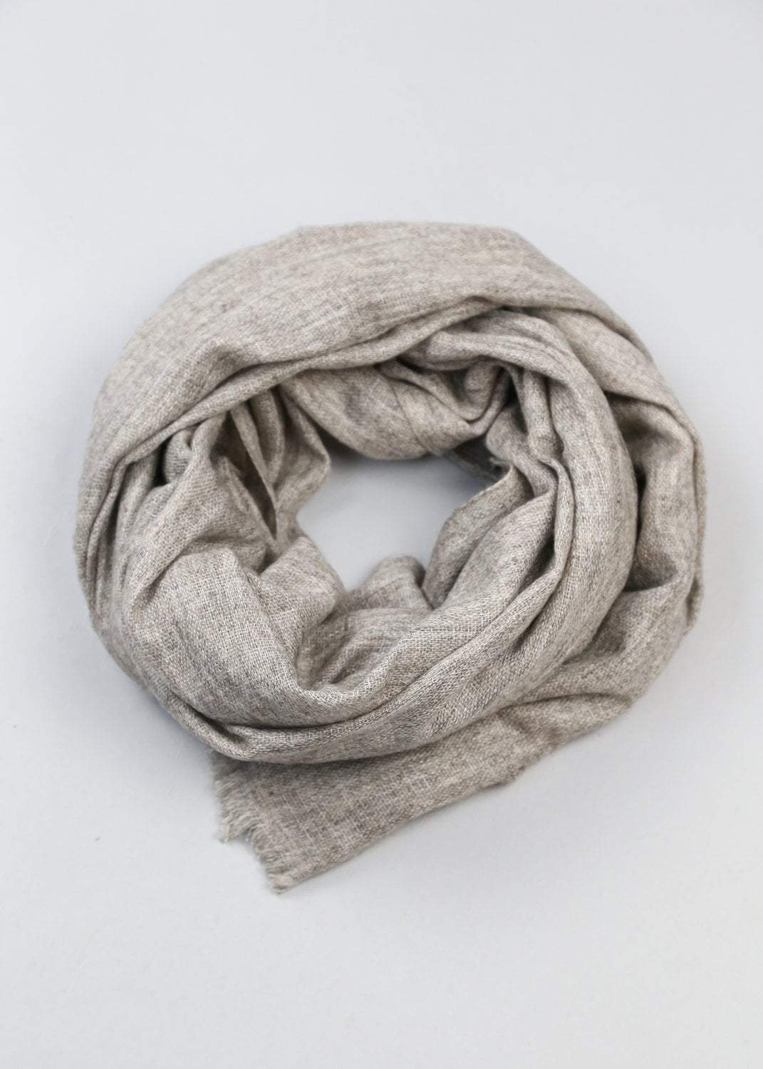 Luxury 100% Cashmere Scarf for Women & Men - Soft Grey Winter Wrap - Perfect for Cold Weather, Office & Travel Accessories