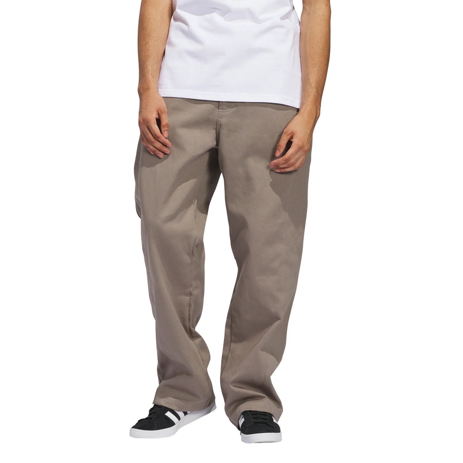 Adidas Kader Pants for Men - Slim Fit Joggers with Elastic Waistband, Putty Beige | Comfortable Casual & Workout Pants for Running, Gym, Lounge & Everyday Wear