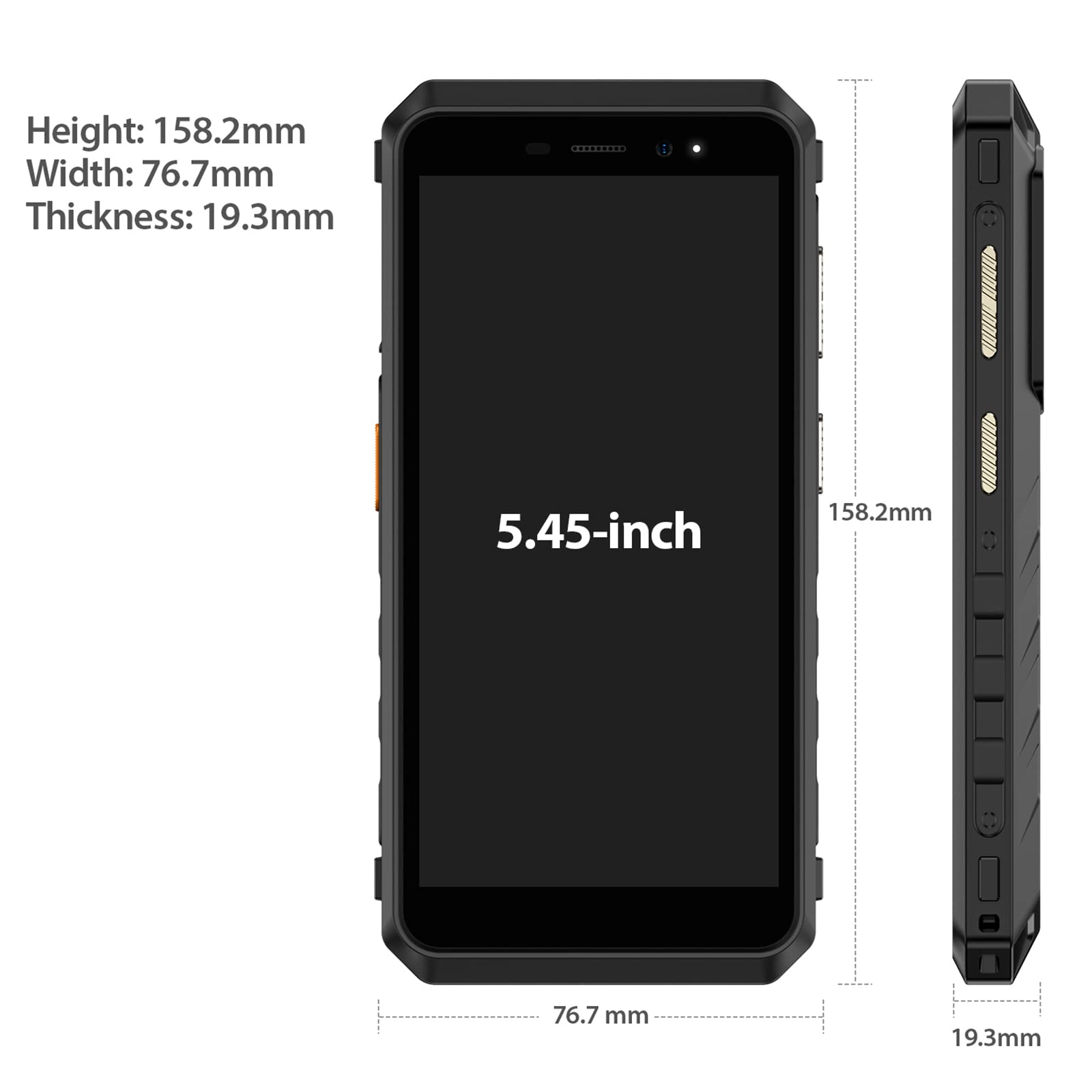 Ulefone Power Armor X11 Pro Rugged Smartphone - 8150mAh Battery, 8GB RAM 64GB ROM, Android 12 Octa-Core, 16MP Camera, 5.45