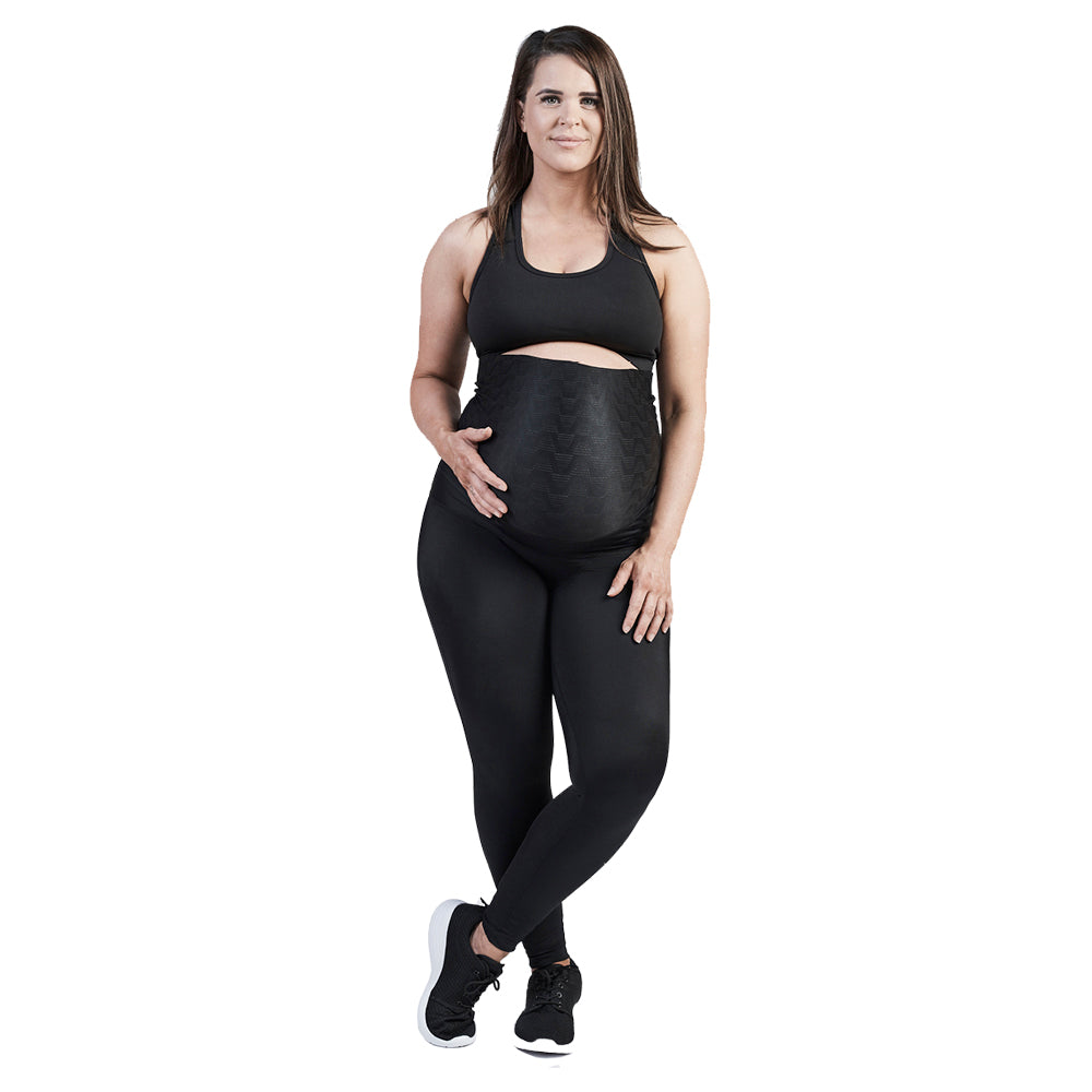 SRC Maternity Leggings for Pregnant Women - Over The Bump Comfort Fit - Stretchy Pregnancy Yoga Pants for Workouts & Everyday Wear