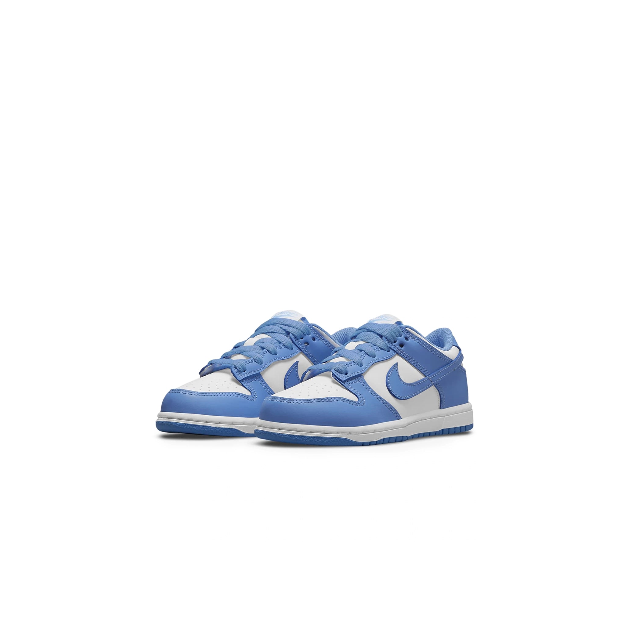 Nike Dunk Low UNC Sneakers (2021/2024) - Boys' Preschool (PS) Size - Comfortable Basketball Shoes for Kids' Sports & Casual Wear