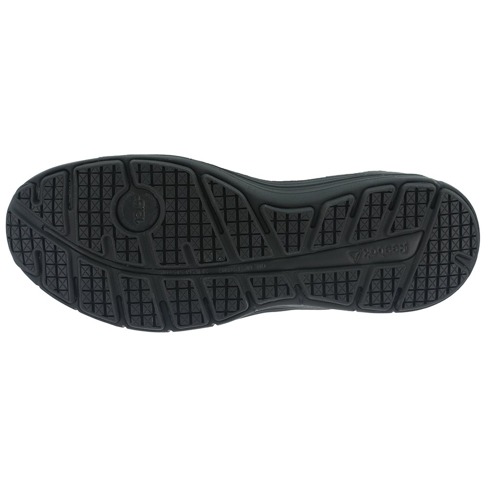 Reebok RB351 Men's Steel Toe Work Shoes - Black Safety Trainer for Construction, Warehouse & Industrial Use