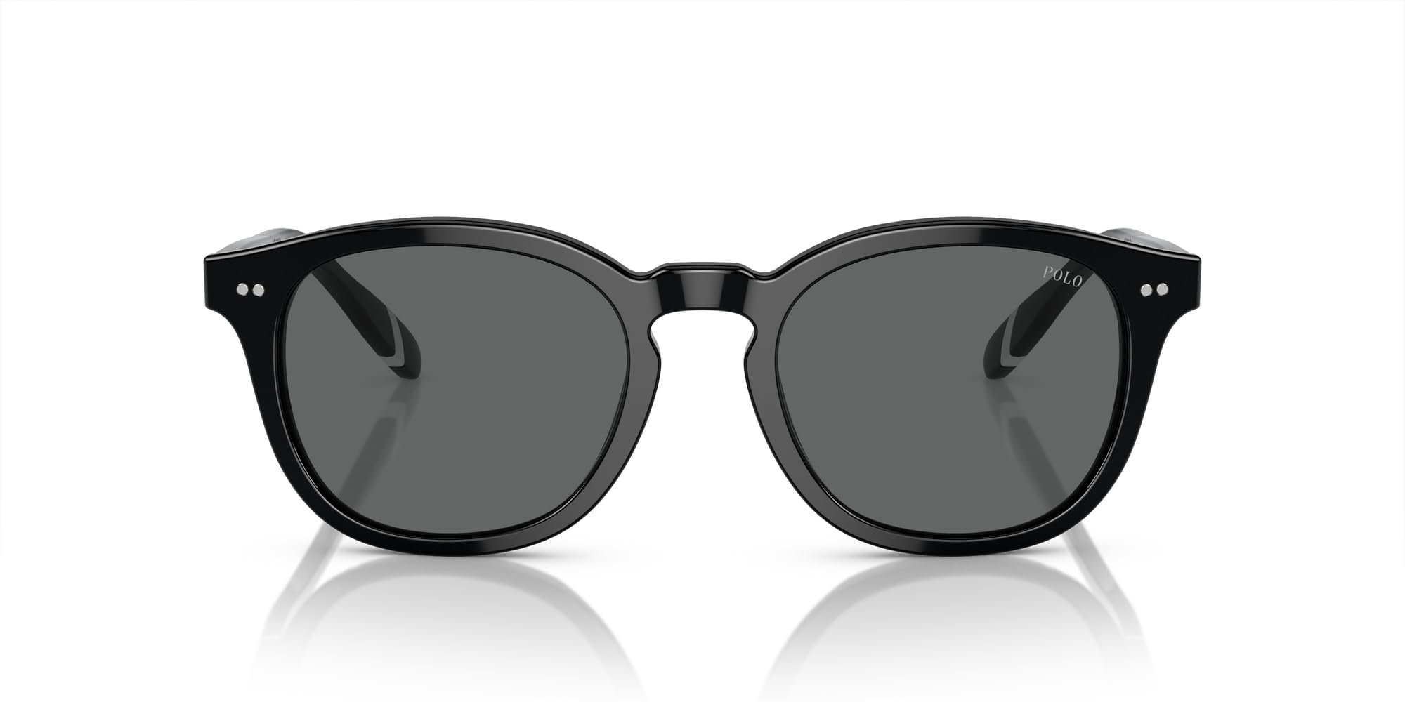 POLO RALPH LAUREN Men's Classic Round Sunglasses Ph4206 - UV Protection, Polarized Lenses for Driving, Outdoor & Casual Wear