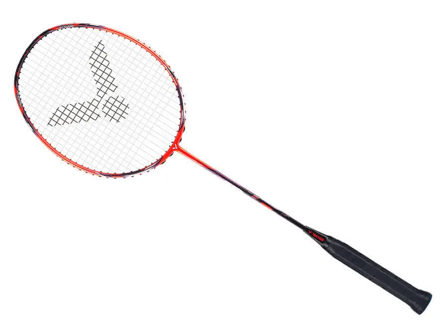 Victor JetSpeed S11 D Badminton Racket - Lightweight Carbon Fiber Shuttlecock Racket for Professional & Recreational Players - Perfect for Tournaments, Training & Casual Play