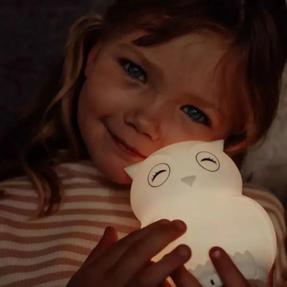Duski Dream Guardian: Owl Night Light for Kids - Soothing Nursery Decor & Bedroom Nightlight for Baby Sleep Aid & Relaxation