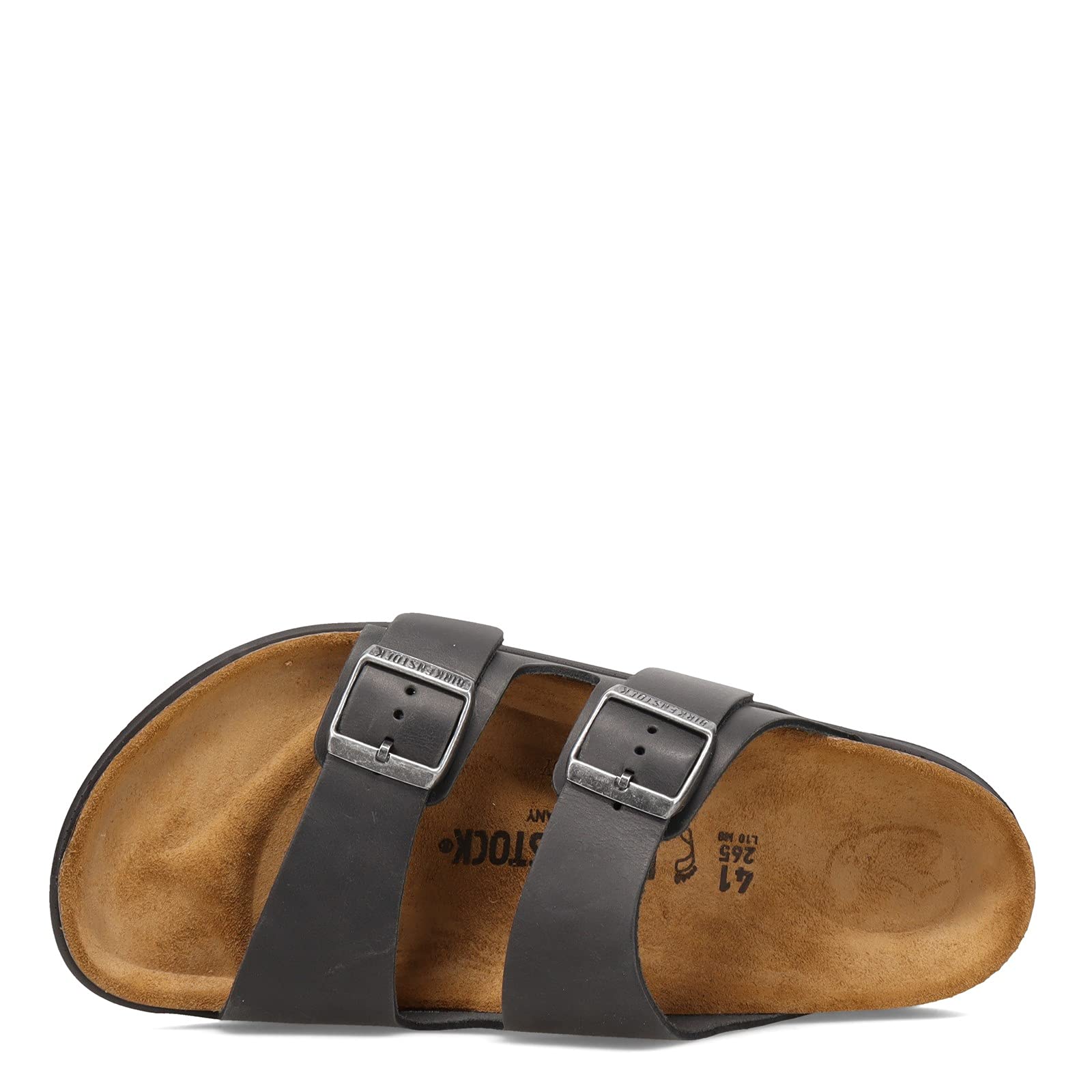 Birkenstock Arizona Soft Footbed Sandals for Women - Open Back Comfortable Leather Slides with Cork Base | Perfect for Casual Wear, Travel & Summer Outfits