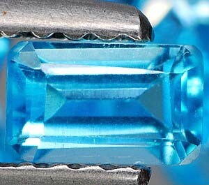 Wholesale Natural African Sky Blue Topaz Loose Stones - 6x4mm to 12x10mm Emerald Cut, VVS Eye Clean for Jewelry Making, Engagement Rings & Custom Designs - Perfect for Gem Collectors & Jewelers