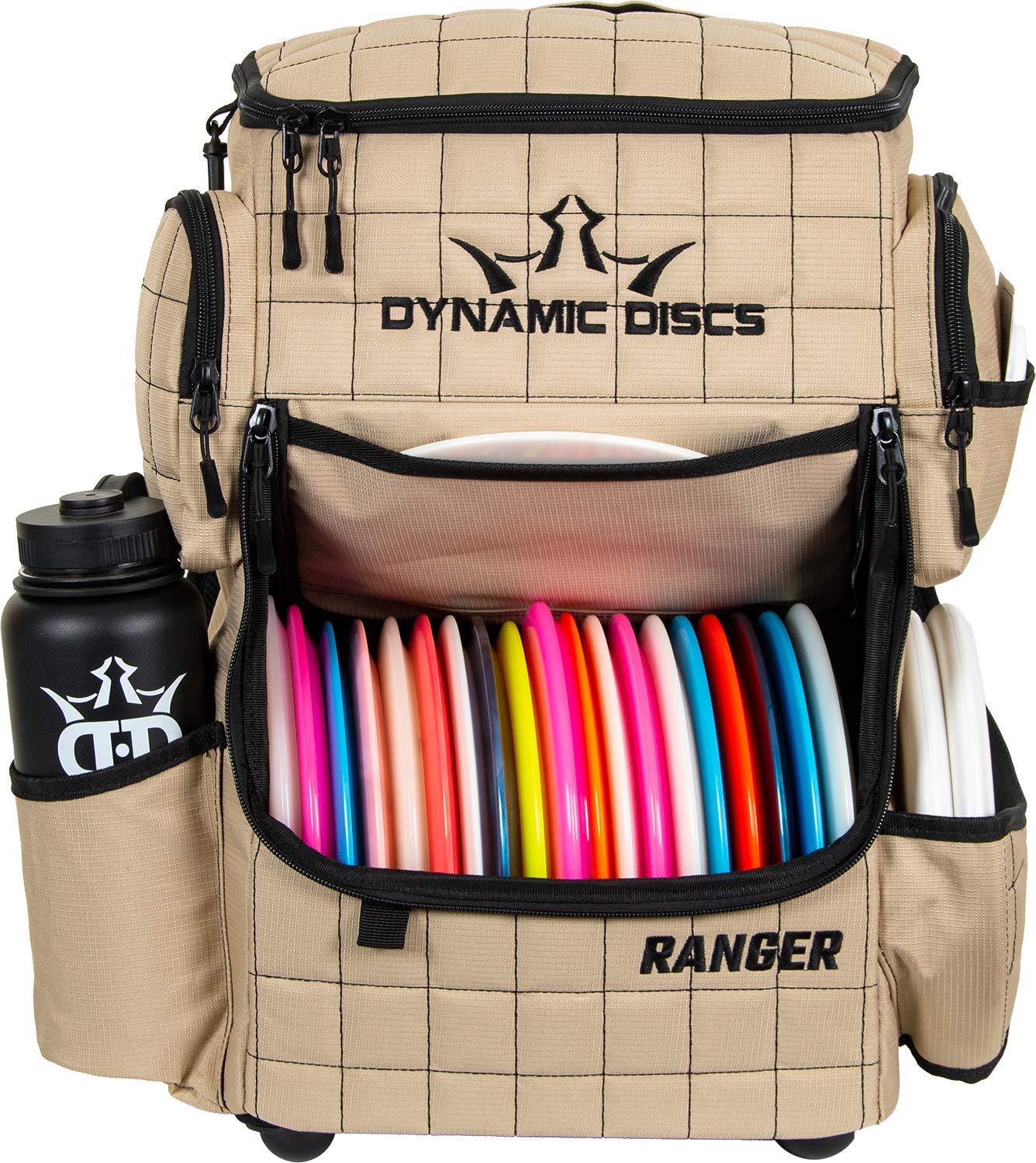 D.D DYNAMIC DISCS Ranger Backpack - Premium Disc Golf Bag with Comfortable Straps & Durable Design | Perfect for Outdoor Sports, Hiking & Disc Golf Tournaments