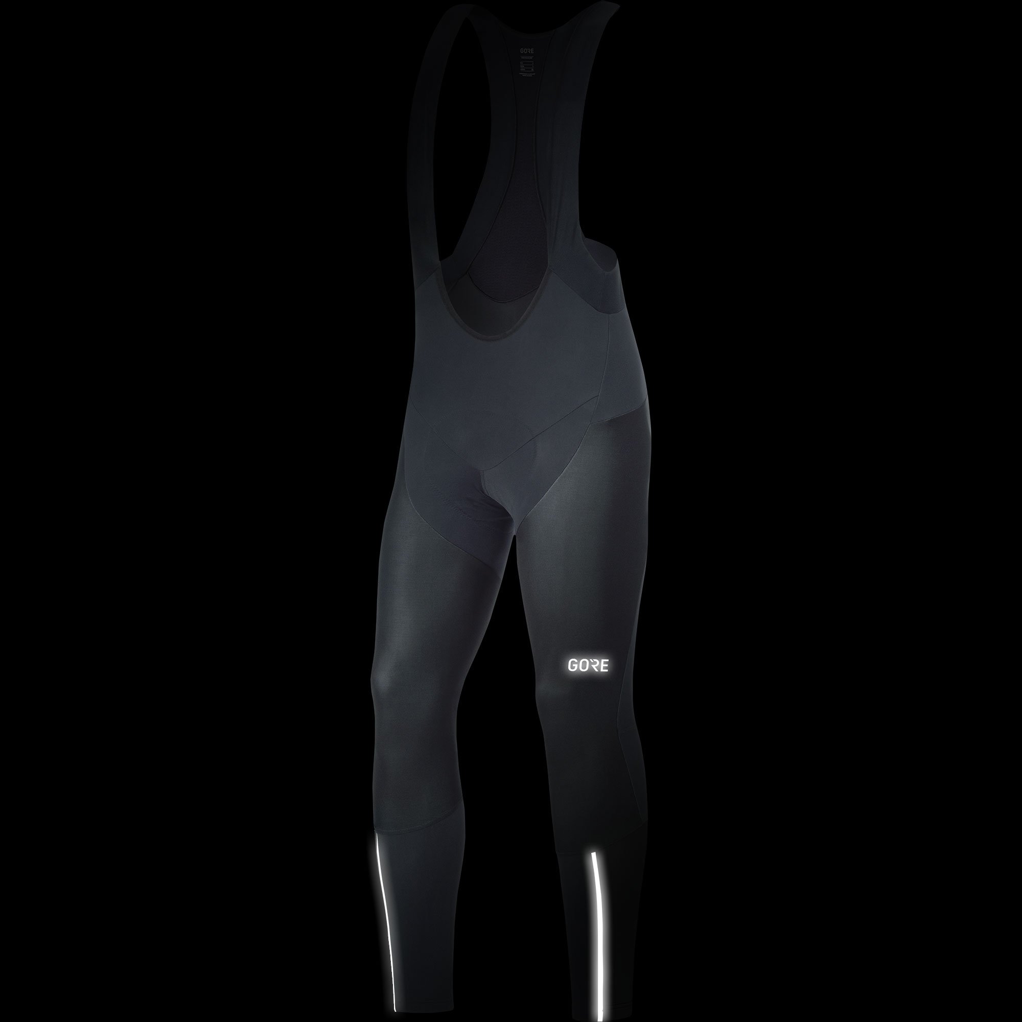 GORE WEAR Windproof Men's Cycling Bib Shorts - Breathable Padded Bike Shorts for Road & Mountain Biking - Ideal for Training, Racing & Long Distance Cycling