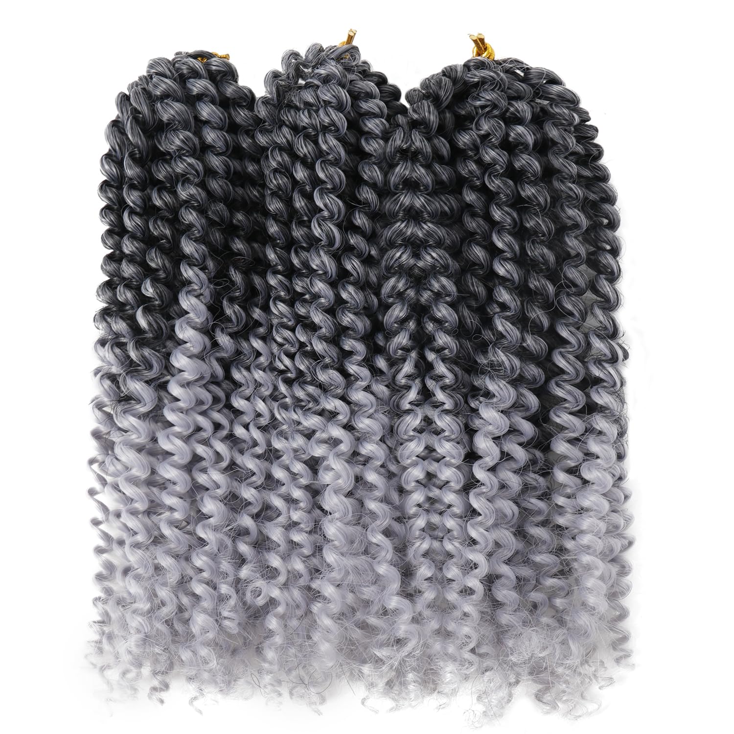 12 Inch Passion Twist Crochet Hair - 9 Bundles Marlybob Kinky Curly Water Wave Braiding Hair for Black Women & Kids - Perfect for Everyday Wear, Parties & Protective Styles