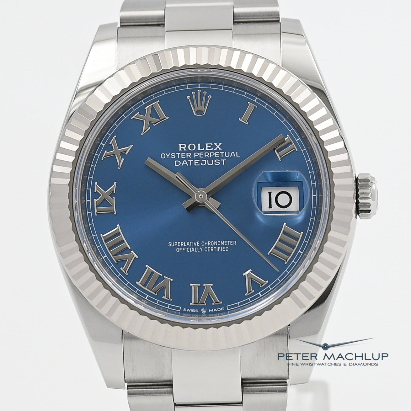 Rolex Datejust 41mm Stainless Steel Men's Watch - Luxury Automatic Timepiece for Business, Gifts & Special Occasions