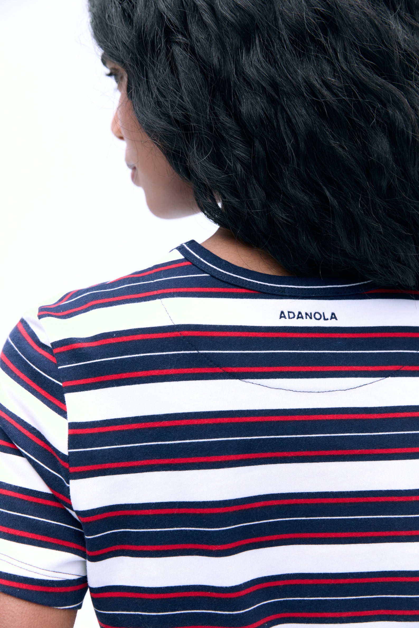 Stripe Short Sleeve Classic T-Shirt for Men & Women | Navy Blue & Classic Red | Casual Wear, Summer Outfits, Beach Vacation Essentials