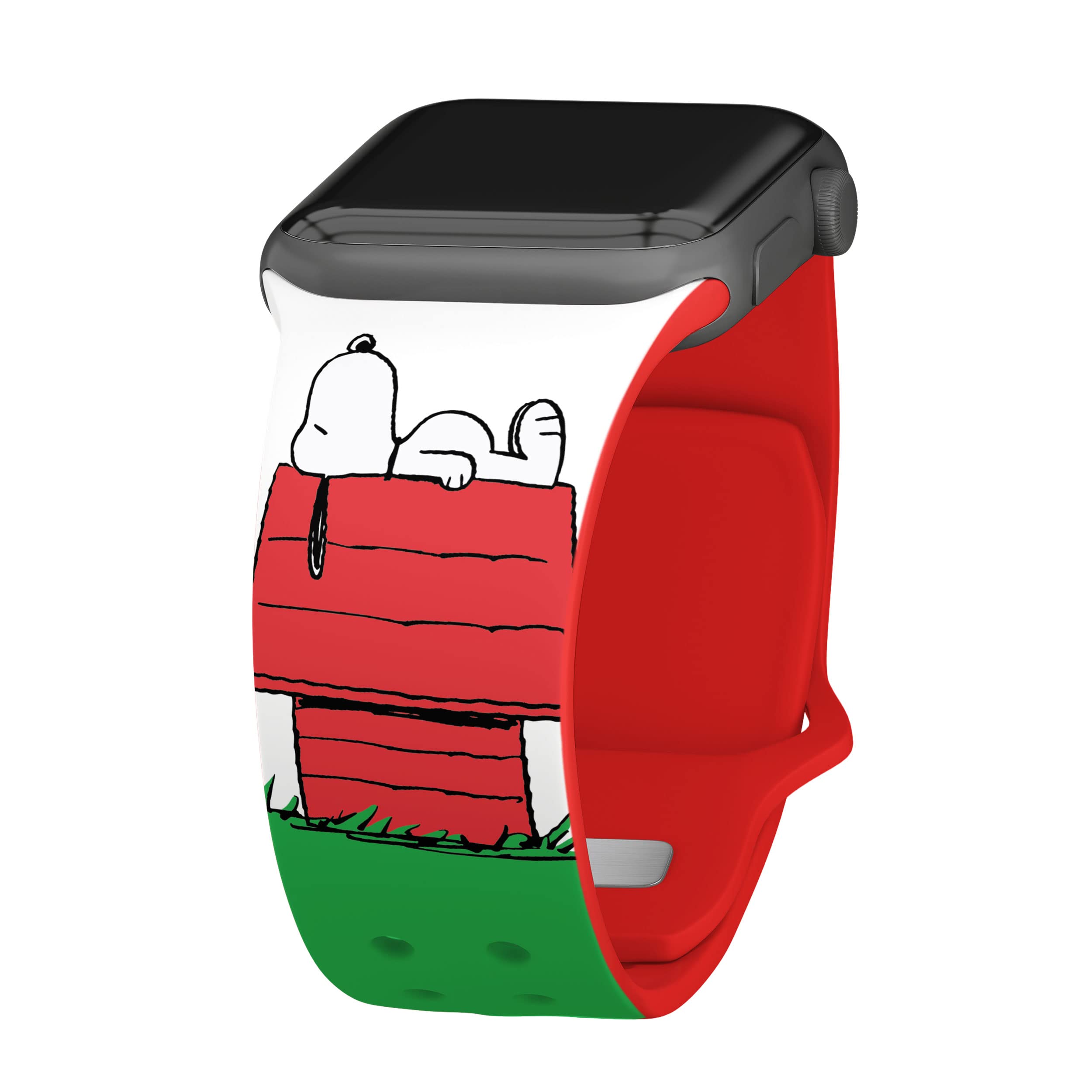 Affinity Bands Peanuts Classic HD Watch Band Compatible with Apple Watch Series 1-9 - Stylish & Durable Replacement Strap for Workouts, Casual Wear & Everyday Use