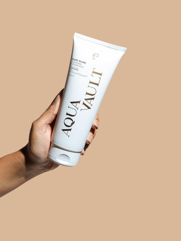 PERSONAL TOUCH SKINCARE Aqua Vault Vanilla Rush Hydrating Body Wash with Glycerin Extract - Moisturizing & Cleansing for Dry Skin, 200ml - Perfect for Shower & Bath Time Relaxation