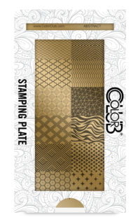 Color Club Abstract Nail Art Stamping Plate - Creative DIY Nail Design Kit for Salon & Home Manicure - Perfect for Holidays, Parties & Special Occasions