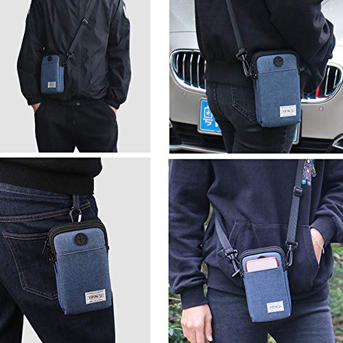 Aibearty Small Crossbody Phone Purse for Women - Multifunctional Messenger Handbag with Card Slots, Lightweight & Waterproof - Perfect for Travel, Shopping & Outdoor Activities