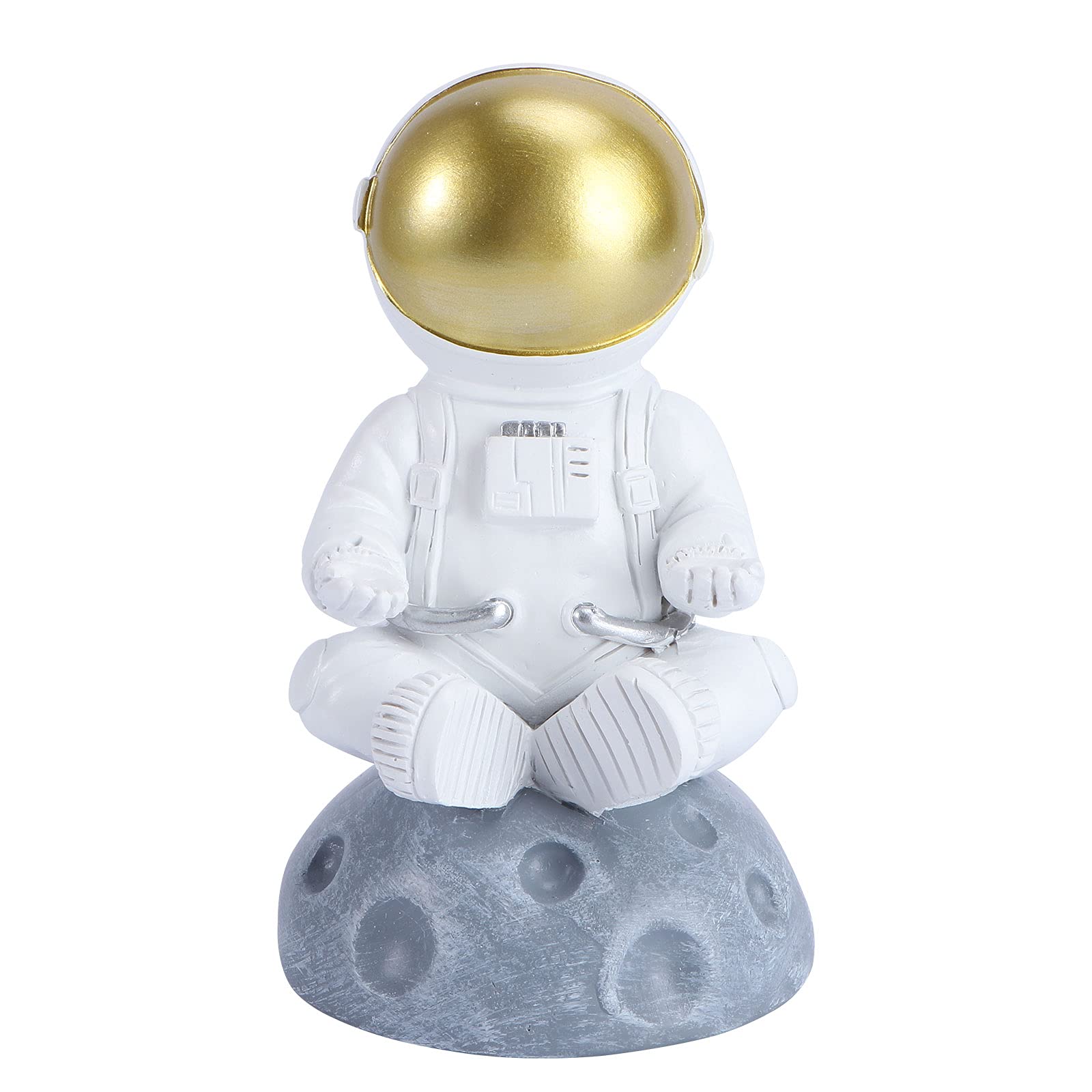 LUOZZY Astronaut Resin Eyeglass Holder - Space-Themed Glasses Stand for Sunglasses & Reading Glasses - Unique Home Decor & Office Desk Organizer - Perfect Gift for Space Lovers & Sci-Fi Fans
