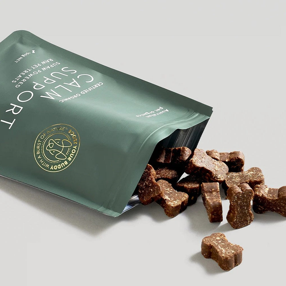 Calm Support Pet Treats for Dogs & Cats - Natural Anxiety Relief & Stress Reduction - Perfect for Travel, Vet Visits & Thunderstorms