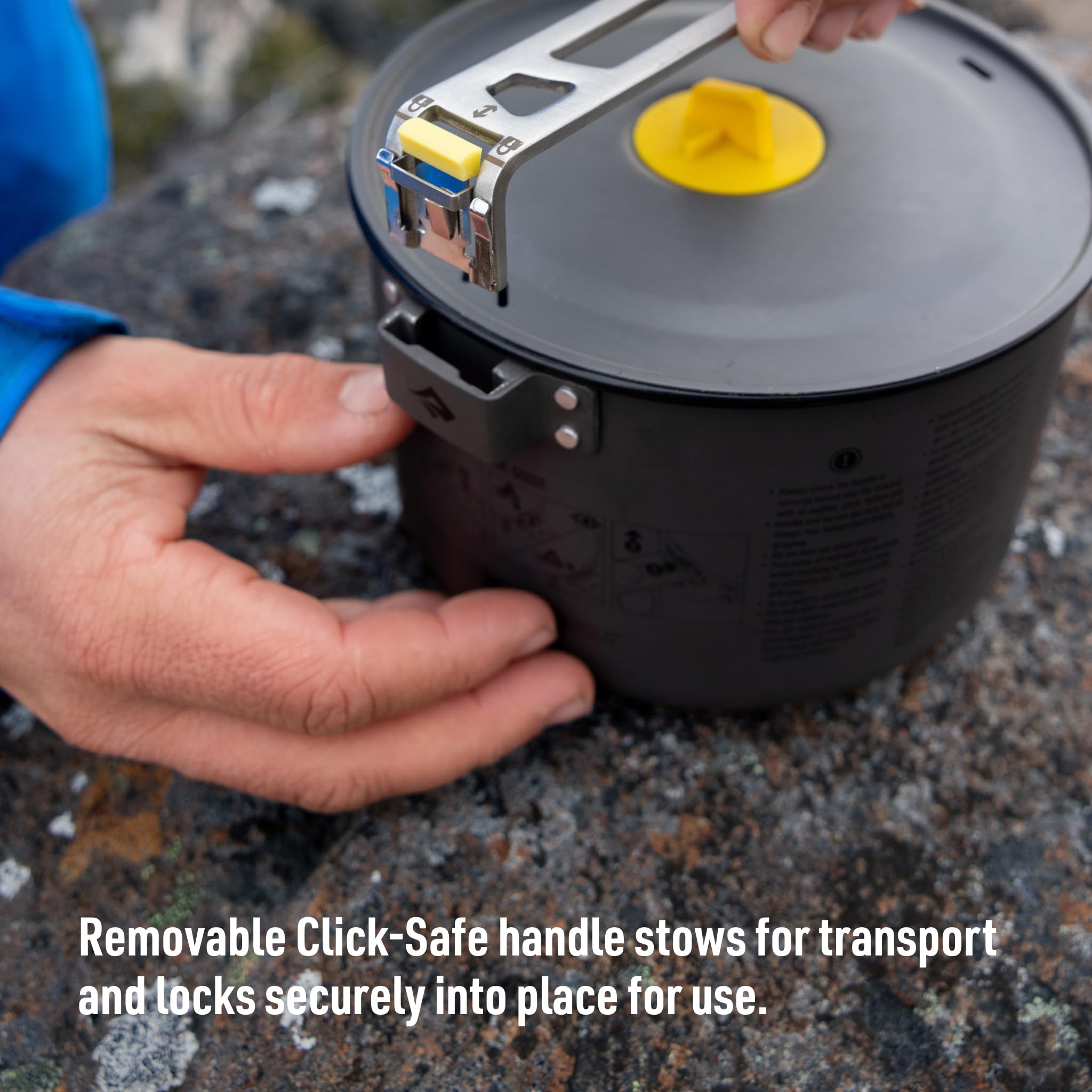 Sea to Summit Frontier Ultralight Camping Cook Pot - 750ml Lightweight Backpacking Pot with Lid - Perfect for Hiking, Camping & Outdoor Adventures