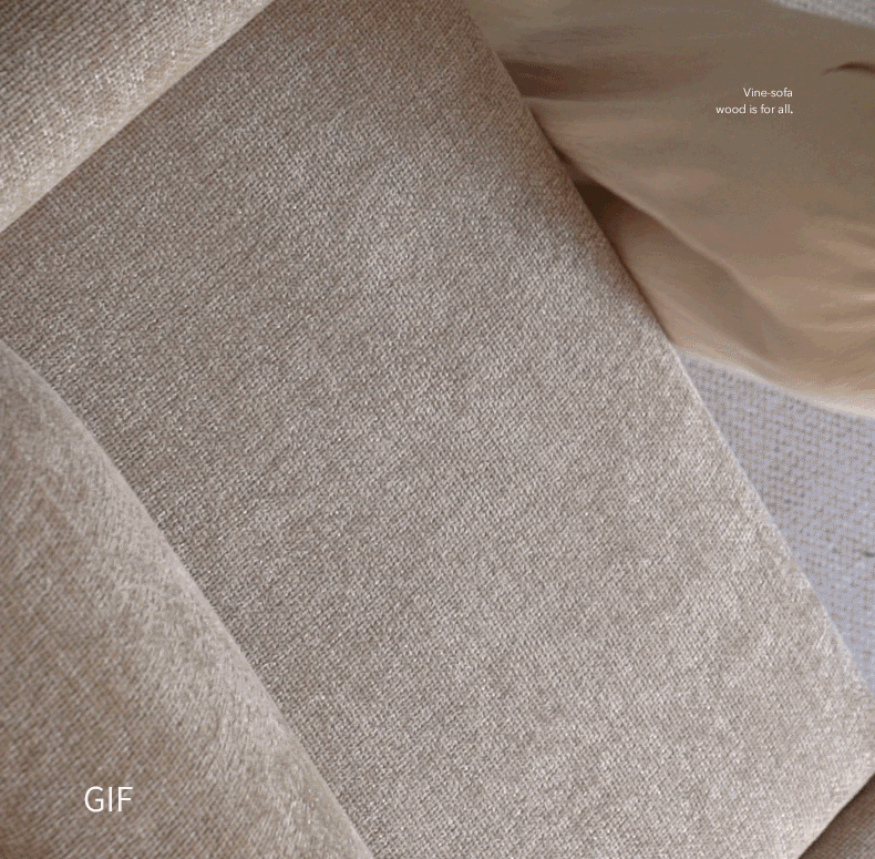 Wabi Sabi Style Fabric Straight Sofa - Minimalist Modern Living Room Furniture for Small Spaces & Cozy Home Decor