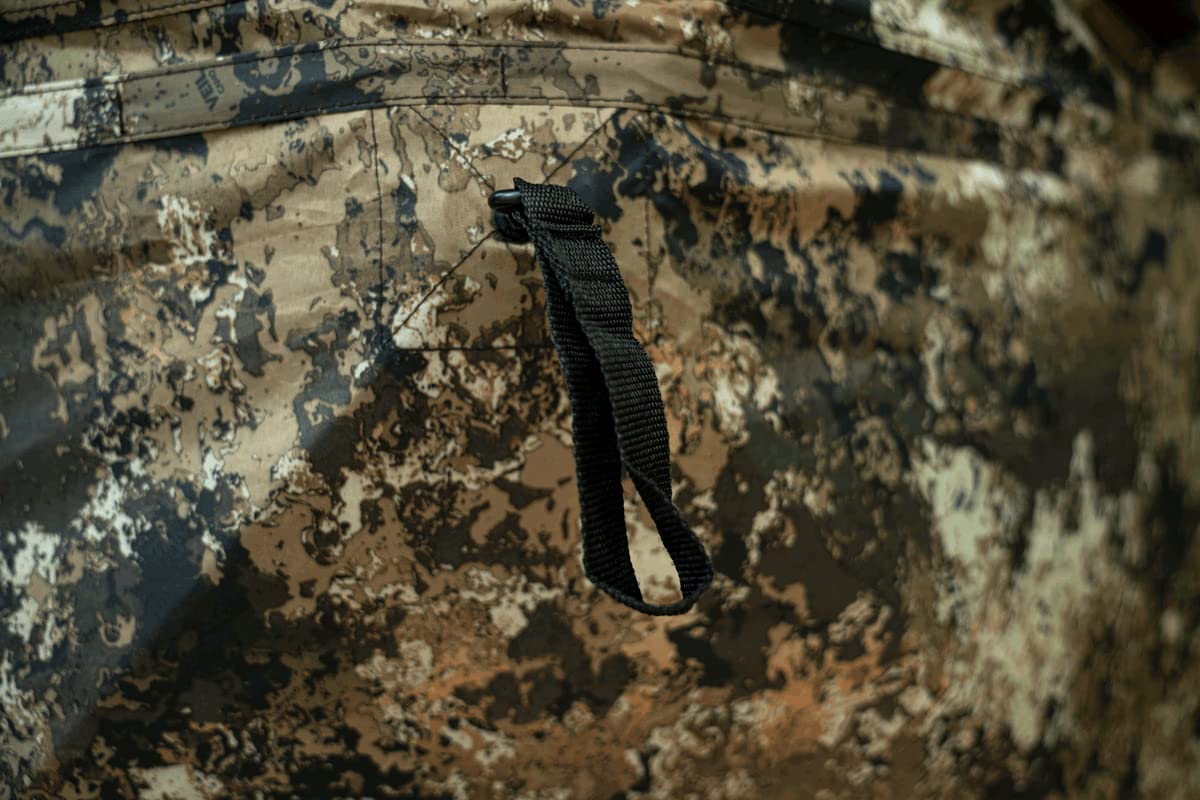 Rack House 300+ One Way Mesh Hunting Blind - Camouflage Hunting Gear for Deer & Turkey - Perfect for Ground Hunting & Wildlife Observation
