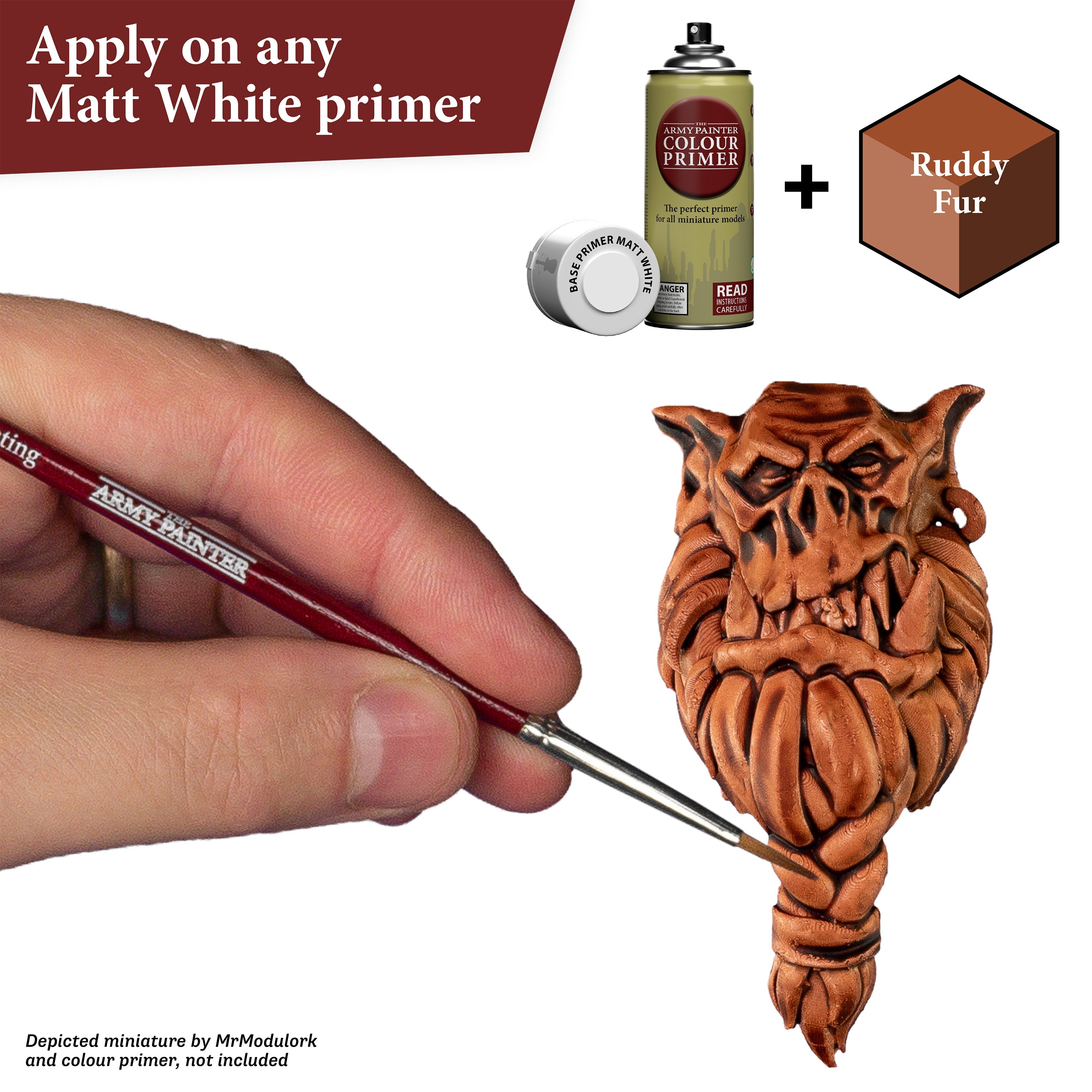 Speedpaint: Ruddy Fur - Premium Acrylic Paint for Miniatures & Models - Perfect for Warhammer, D&D, and Tabletop Gaming