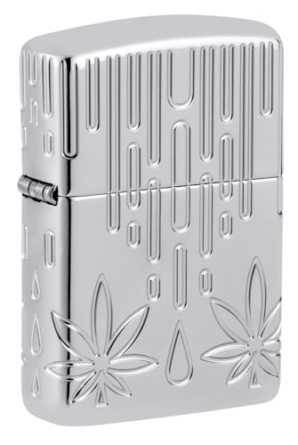 High Polish Chrome Waxy Leaf