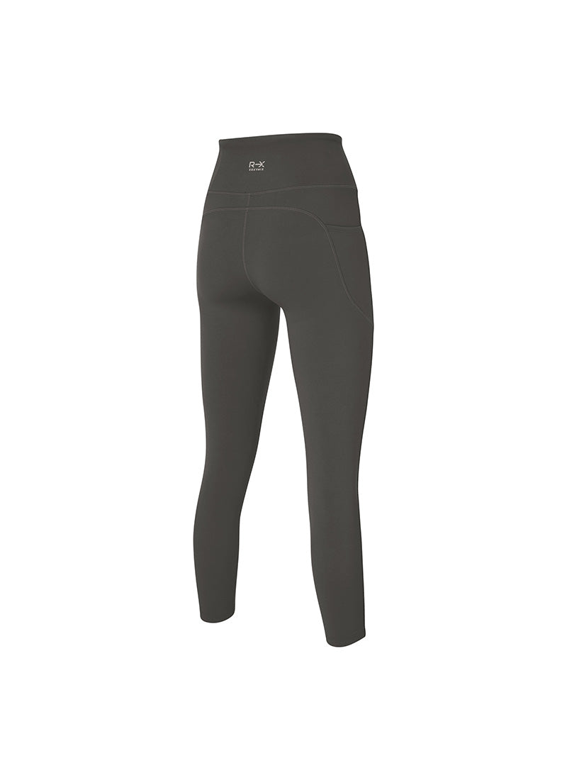RX Black Label 360N Multi Pocket Leggings for Women - High Waisted Yoga Pants with Side Pockets - Perfect for Running, Gym, Workout & Travel