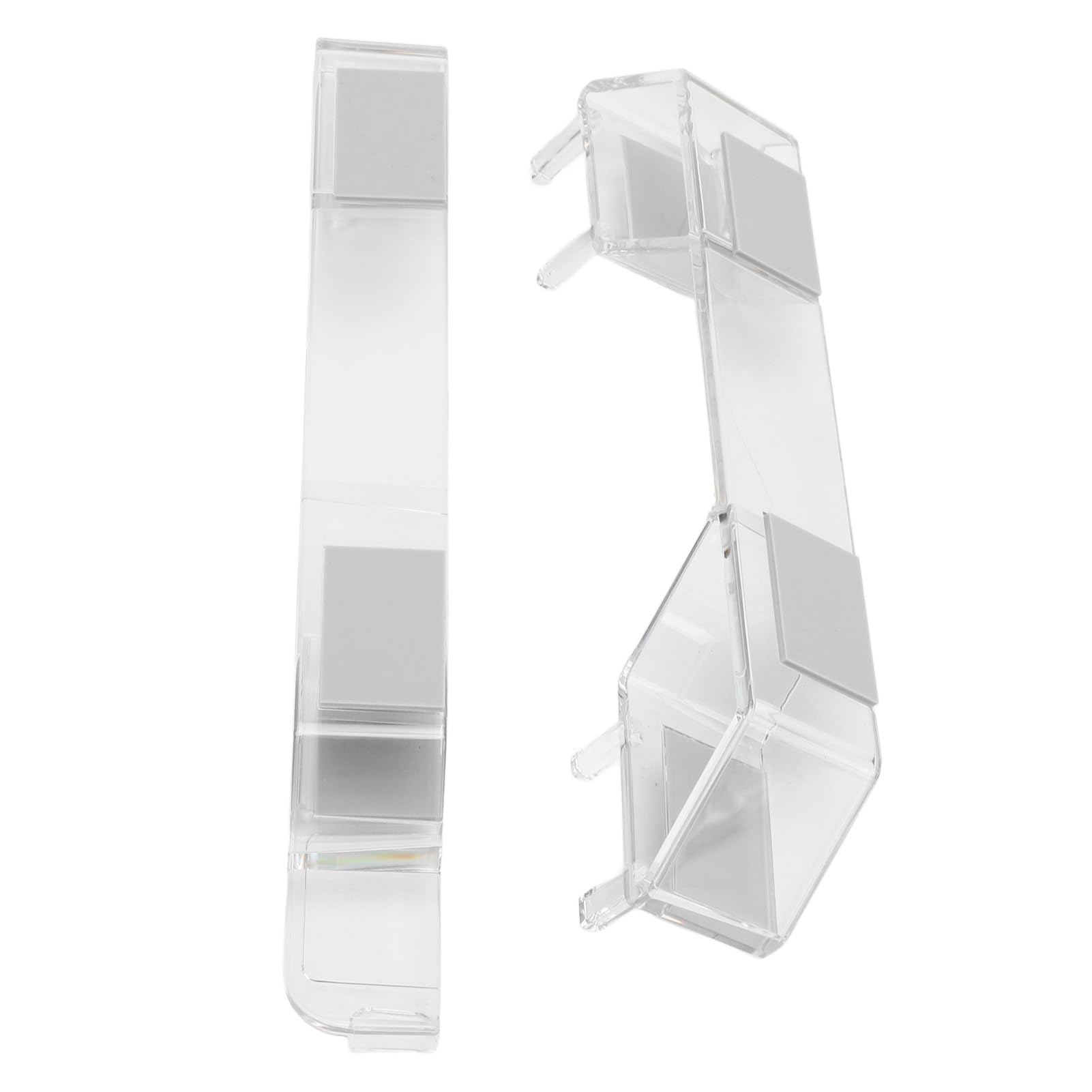 Acrylic Game Console Stand with Heat Dissipation & Anti-Slip Base - Compatible with Slim Disc & Digital Edition Consoles - Perfect for Gaming Setup & Organized Entertainment Center