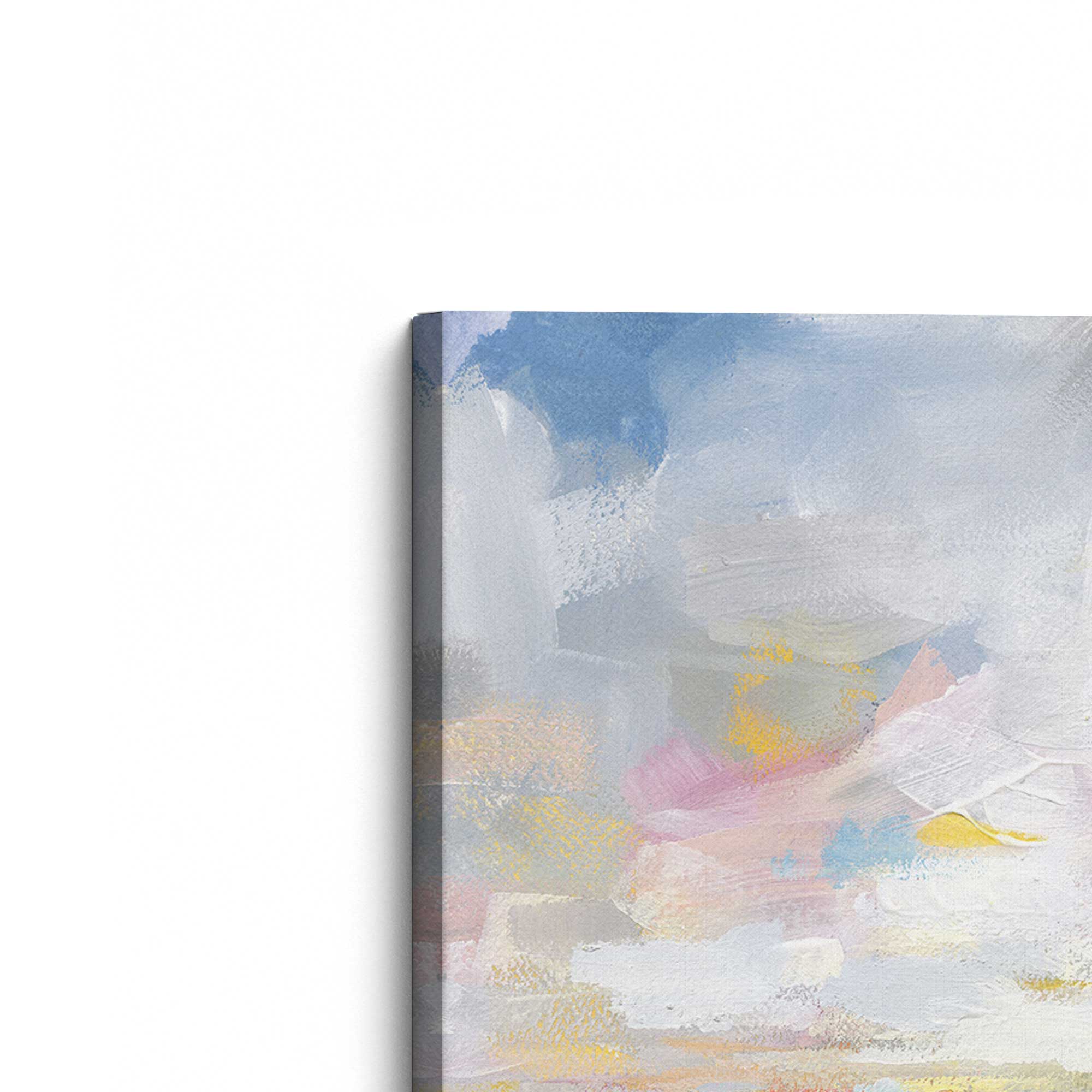 Dreamy Evening Abstract Canvas Wall Art - Modern Home Decor for Living Room, Bedroom & Office