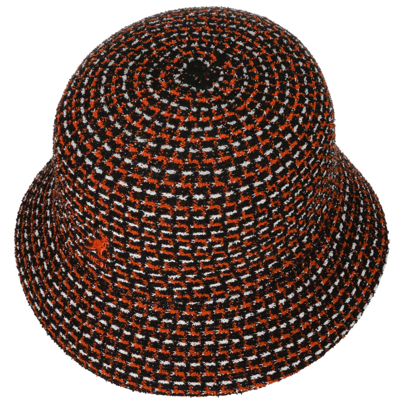 Kangol Maze Jacquard Bucket Cloth Hat - Stylish Summer Sun Hat for Women & Men - Perfect for Beach, Outdoor Activities and Fashion Accessories