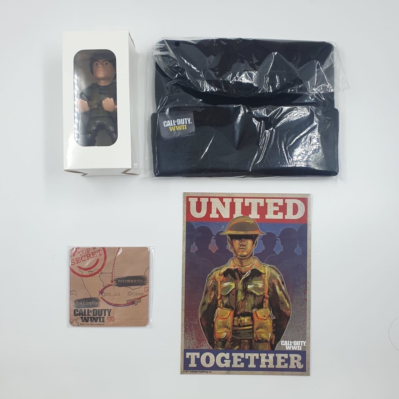 Call of Duty WWII Limited Edition Collectible Gear Crate - Complete Box Set for Gaming Enthusiasts | Perfect for Display, Gaming Room Decor & Collector's Showcase