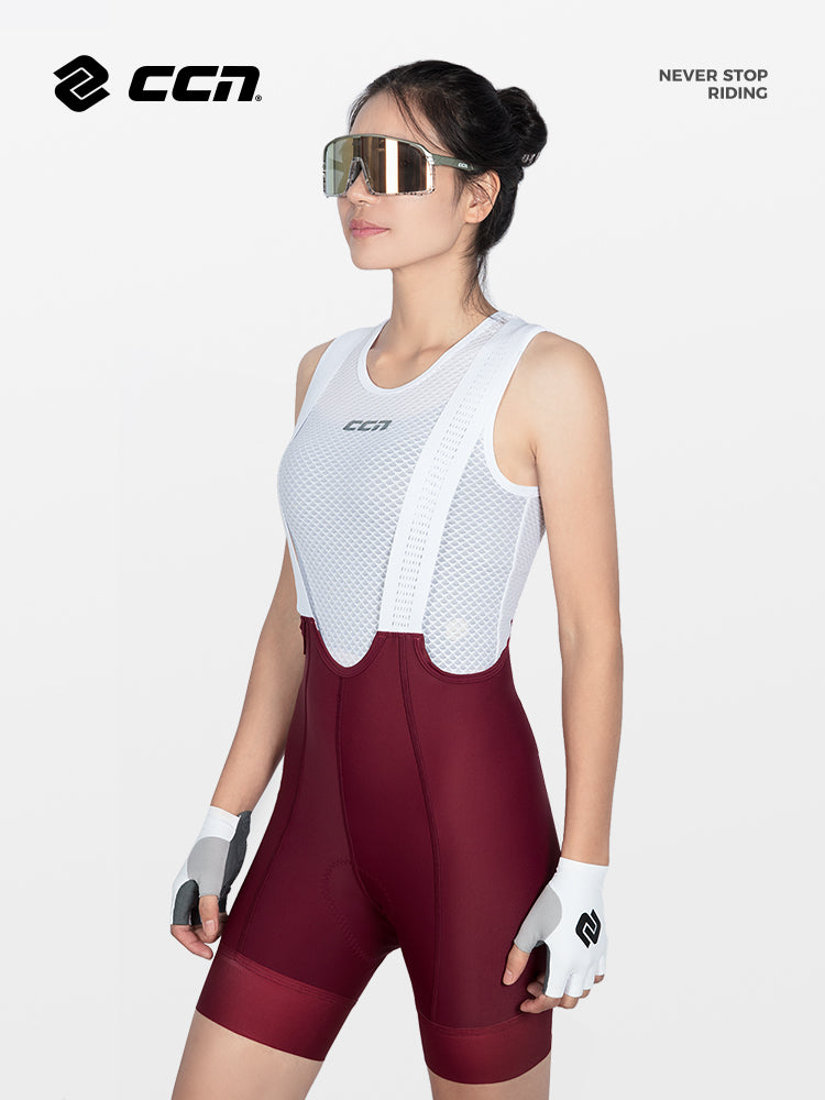 BSW Women's Cycling Bib Shorts - High Performance Bike Shorts for Women - Comfortable & Breathable for Long Rides & Indoor Training